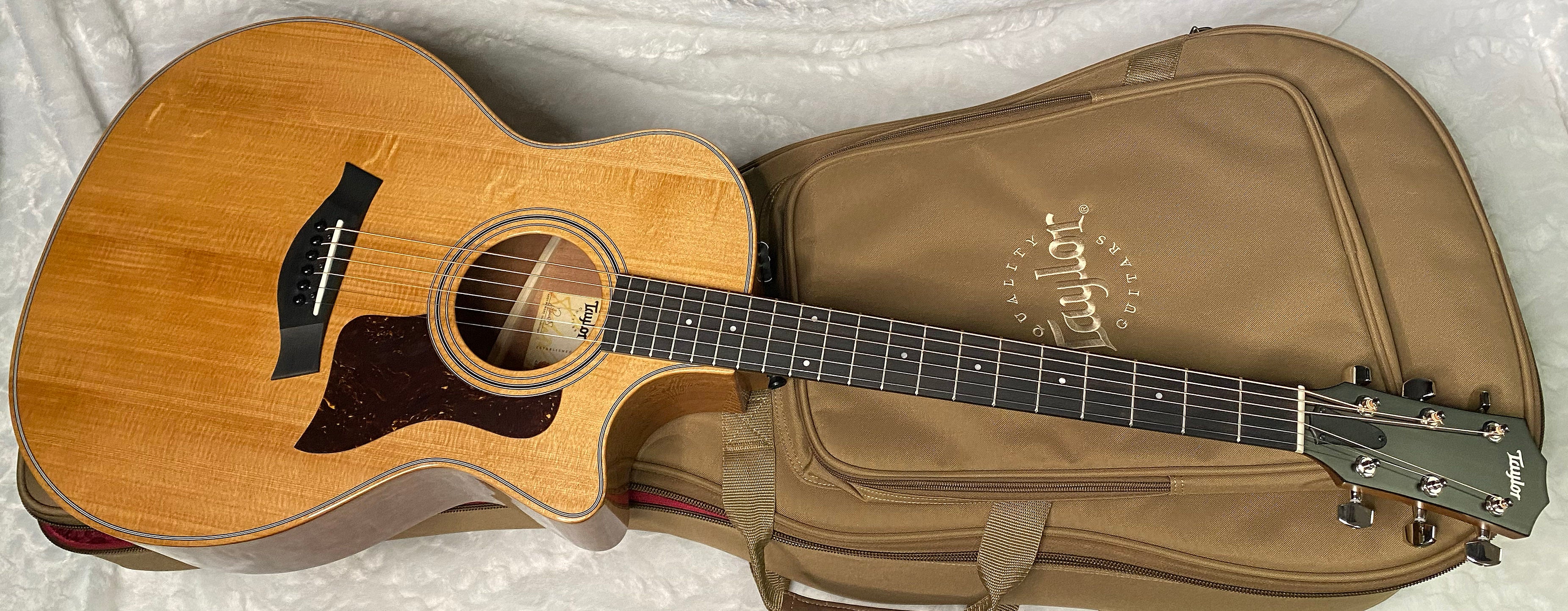 NEW! Taylor 314ce Studio Acoustic-Electric Guitar - Natural - Authorized Dealer - 4.55lbs - G06245