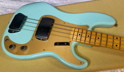 NEW! Fender Custom Shop 1958 Precision Bass Journeyman Relic - Surf Green - Authorized Dealer - 8.5lbs - G07721