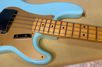 NEW! Fender Custom Shop 1958 Precision Bass Journeyman Relic - Surf Green - Authorized Dealer - 8.5lbs - G07721