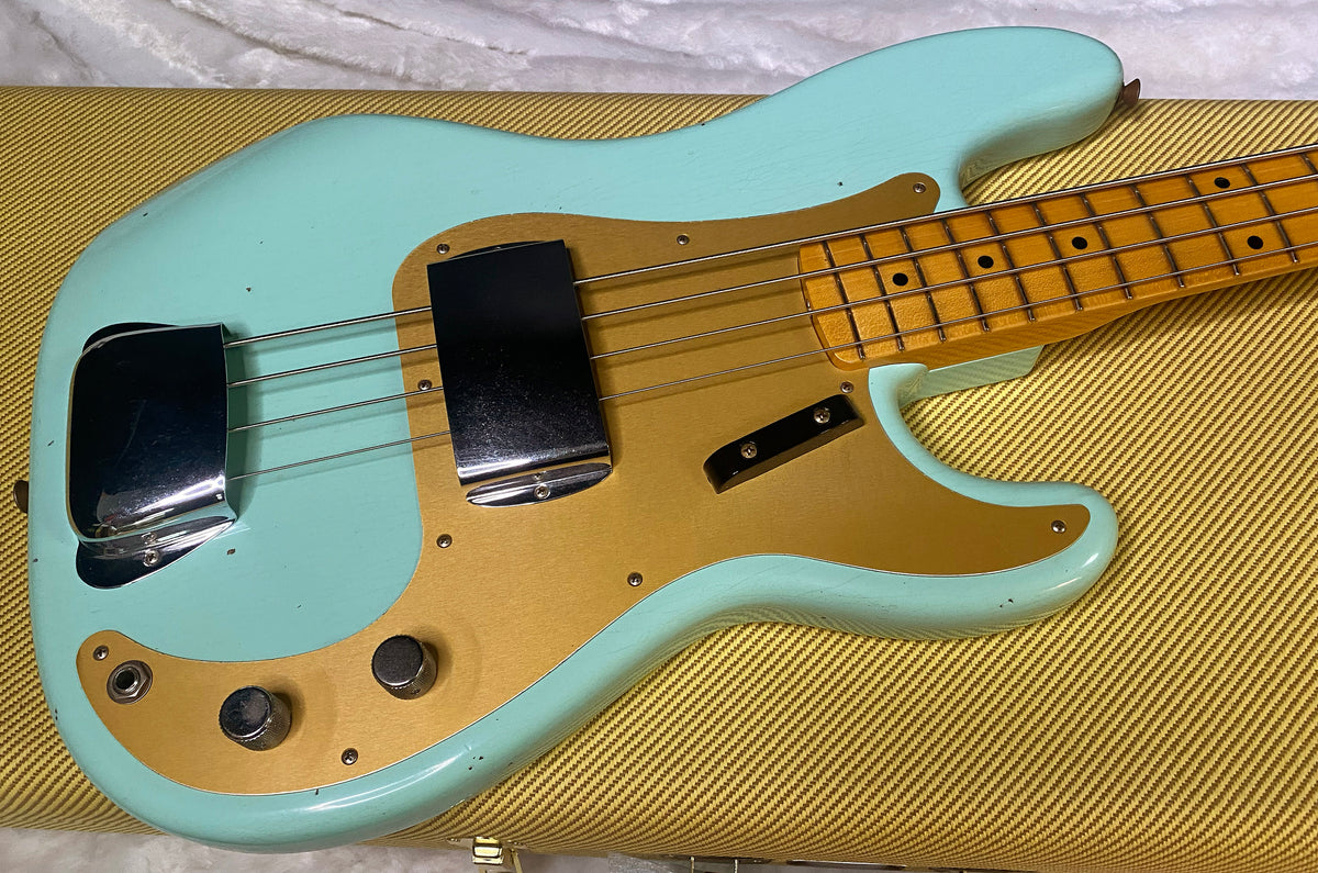 NEW! Fender Custom Shop 1958 Precision Bass Journeyman Relic - Surf Green - Authorized Dealer - 8.5lbs - G07721