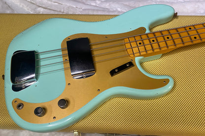 NEW! Fender Custom Shop 1958 Precision Bass Journeyman Relic - Surf Green - Authorized Dealer - 8.5lbs - G07721