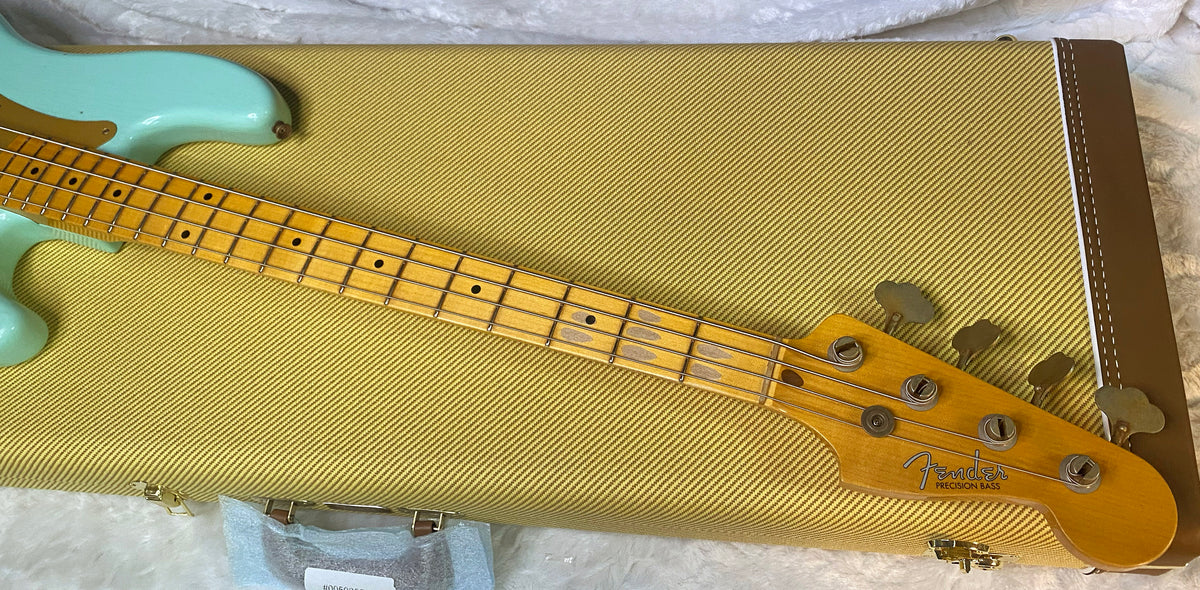 NEW! Fender Custom Shop 1958 Precision Bass Journeyman Relic - Surf Green - Authorized Dealer - 8.5lbs - G07721