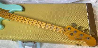 NEW! Fender Custom Shop 1958 Precision Bass Journeyman Relic - Surf Green - Authorized Dealer - 8.5lbs - G07721