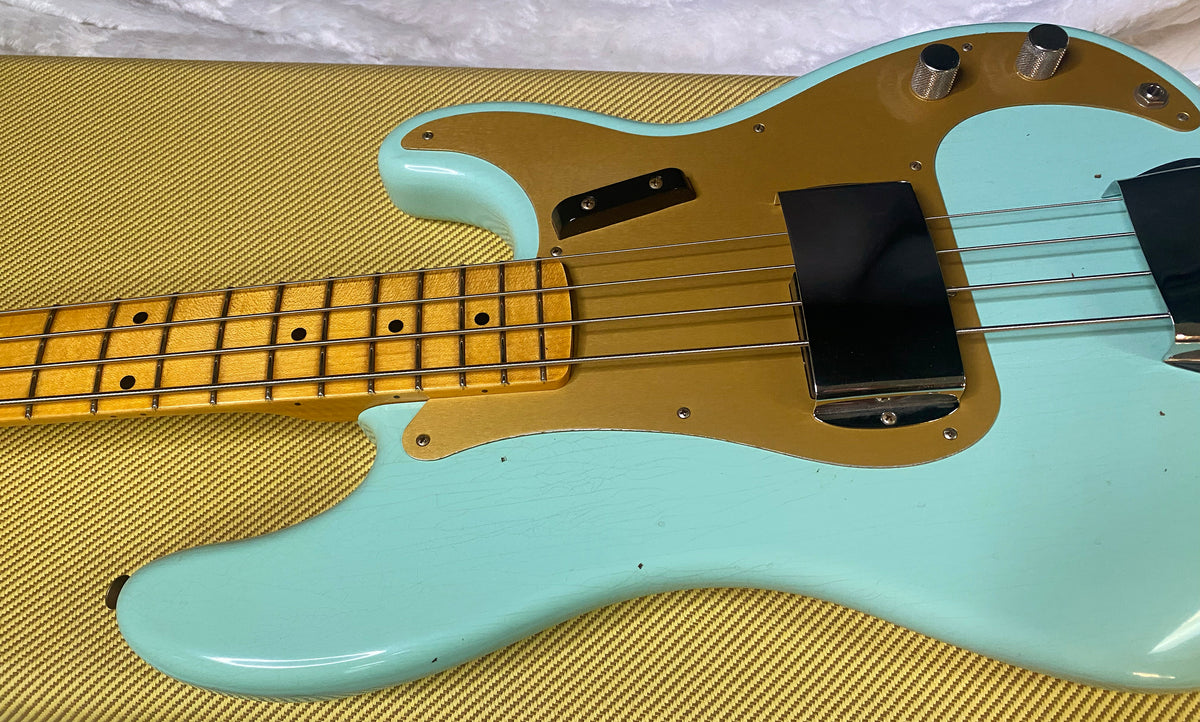NEW! Fender Custom Shop 1958 Precision Bass Journeyman Relic - Surf Green - Authorized Dealer - 8.5lbs - G07721