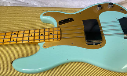 NEW! Fender Custom Shop 1958 Precision Bass Journeyman Relic - Surf Green - Authorized Dealer - 8.5lbs - G07721