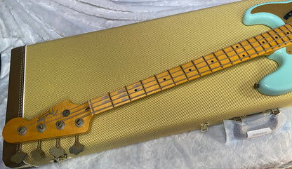 NEW! Fender Custom Shop 1958 Precision Bass Journeyman Relic - Surf Green - Authorized Dealer - 8.5lbs - G07721