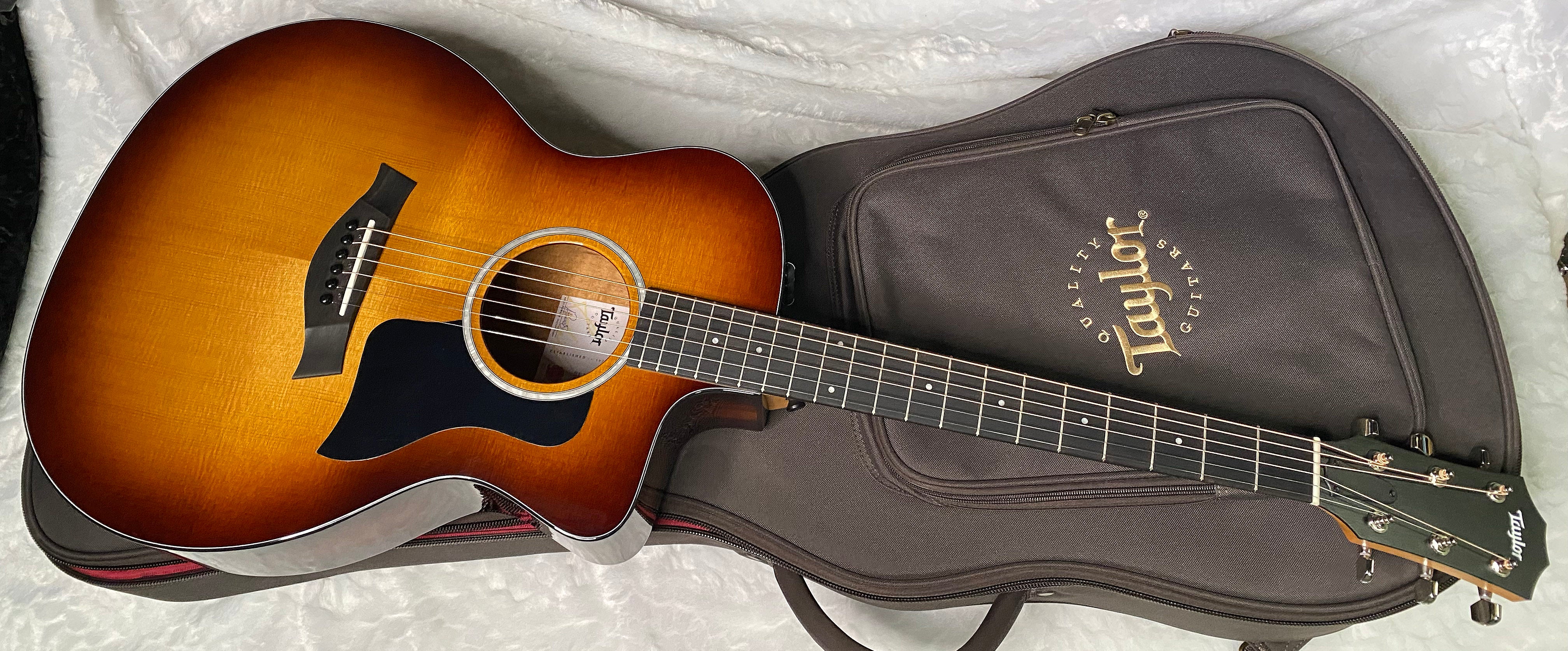Taylor 214ce-K SB Plus Acoustic-electric Guitar - Shaded Edgeburst Finish - 4.8lbs - Authorized Dealer - G06279