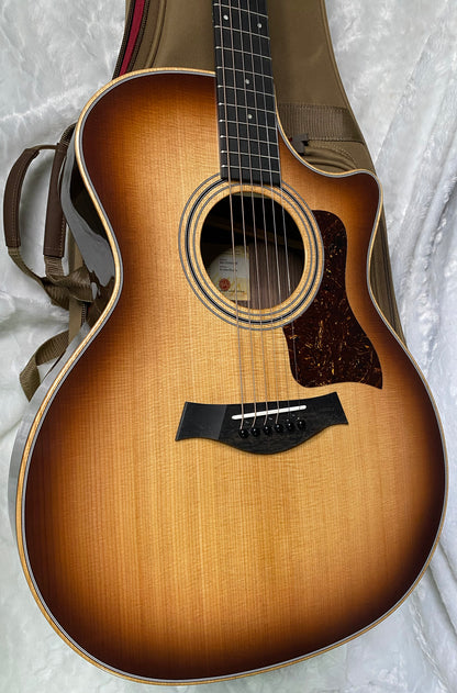 NEW! Taylor 414ce Studio Acoustic-Electric Guitar - Shaded Edgeburst - 4.8lbs - Authorized Dealer - G06281