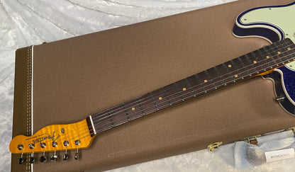 NEW! Fender Custom Shop Flamethrower Telecaster Custom - NOS - Modern Specs - Texas Special Pick-Ups - AAAA Flamed Neck - Purple Sparkle - Authorized Dealer - 7.7lbs - G07725