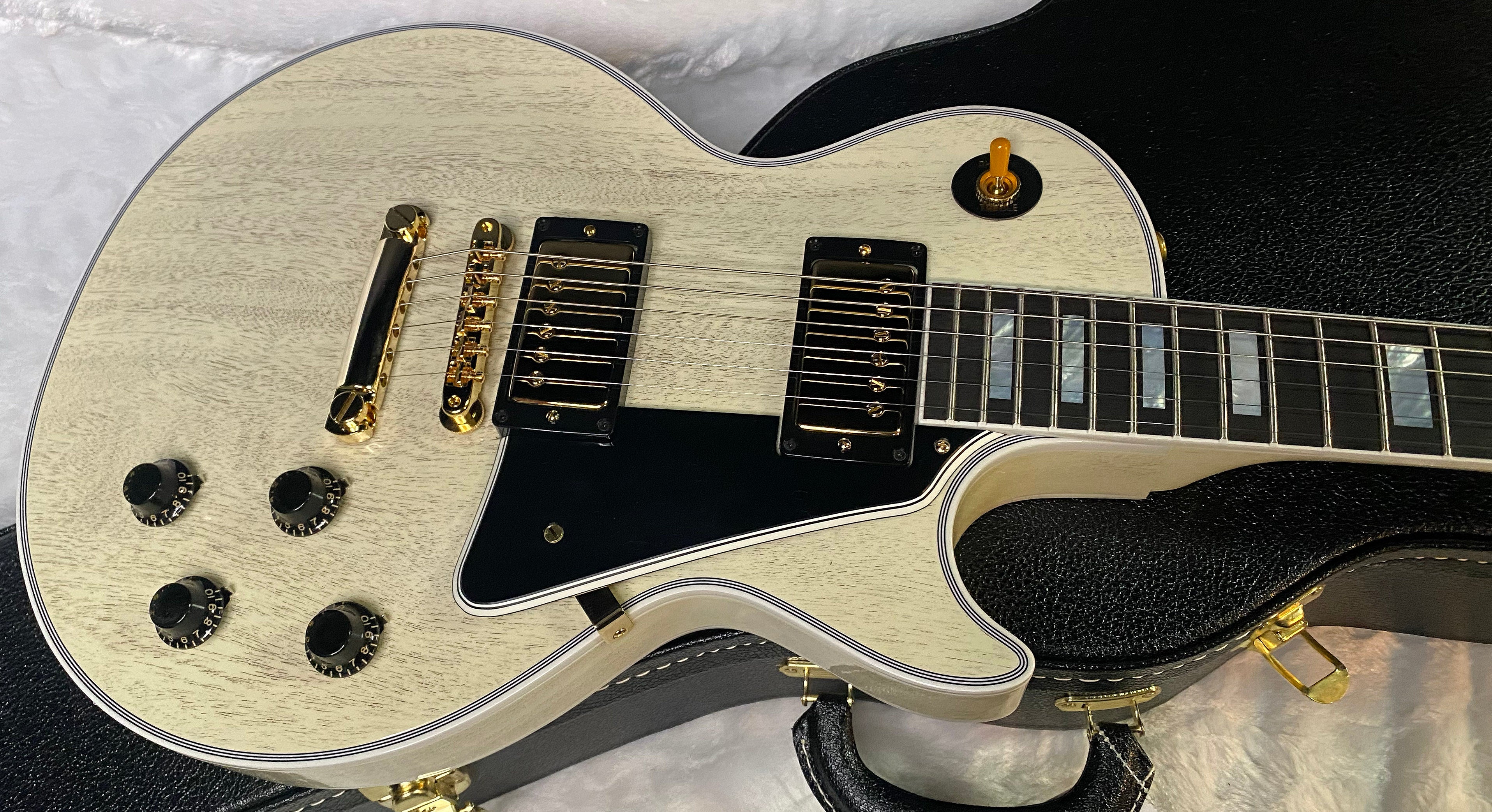 NEW! Gibson Les Paul Custom 1957 Reissue VOS - Custom Ordered in TV White - Custom Shop - 9.2 lbs - Authorized Dealer - G07002