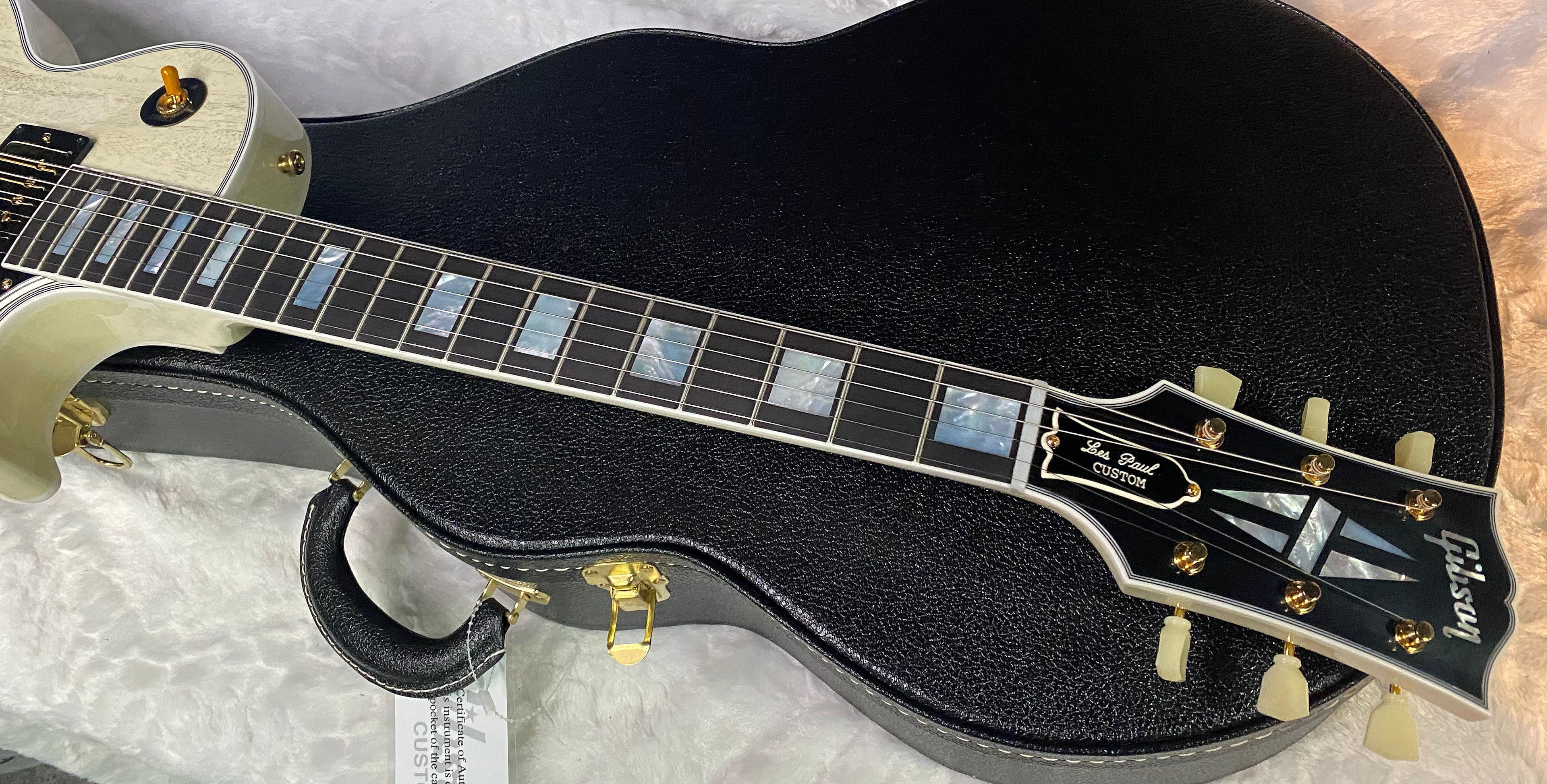 NEW! Gibson Les Paul Custom 1957 Reissue VOS - Custom Ordered in TV White - Custom Shop - 9.2 lbs - Authorized Dealer - G07002