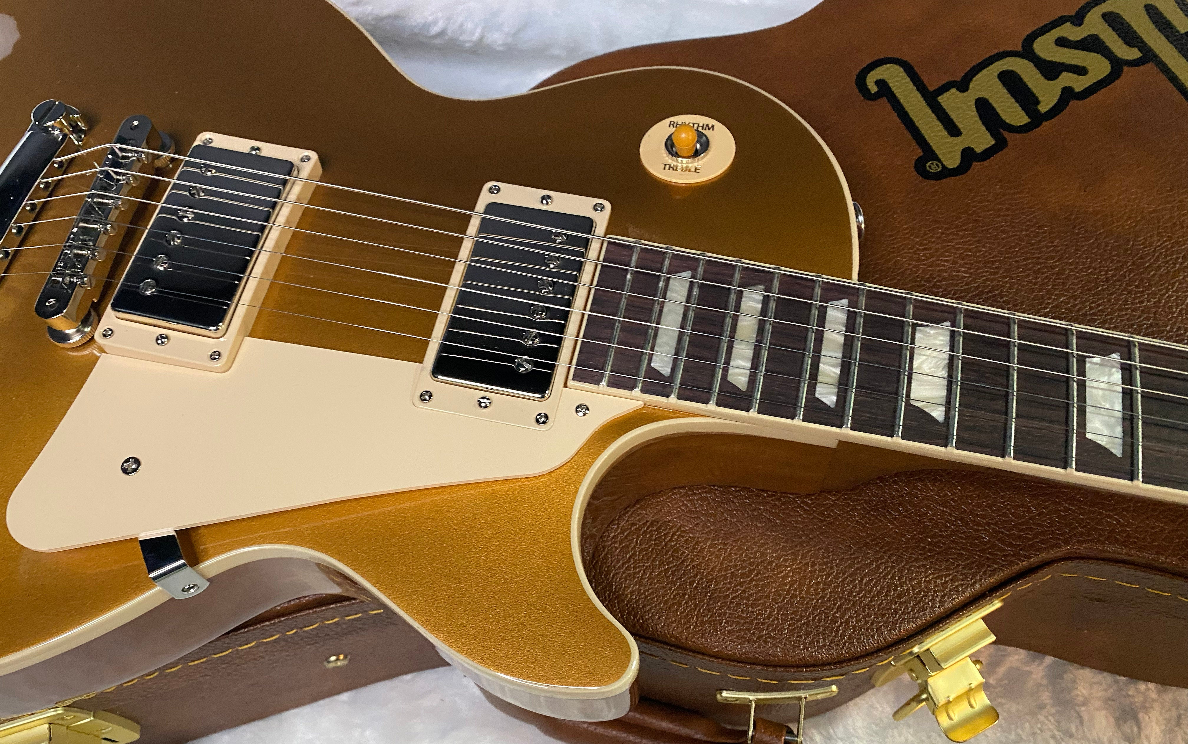 NEW ! Gibson Les Paul 50's Standard Gold Top - Authorized Dealer - 9.7 lbs - G07003