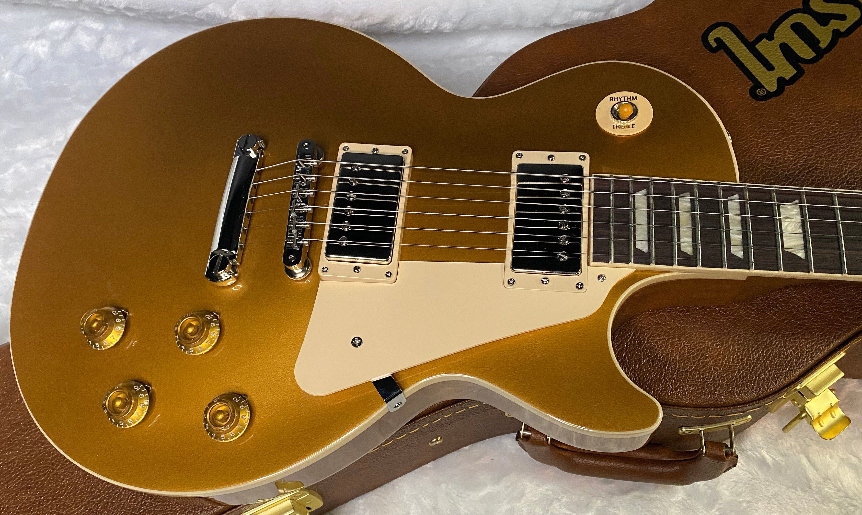 NEW ! Gibson Les Paul 50's Standard Gold Top - Authorized Dealer - 9.7 lbs - G07003