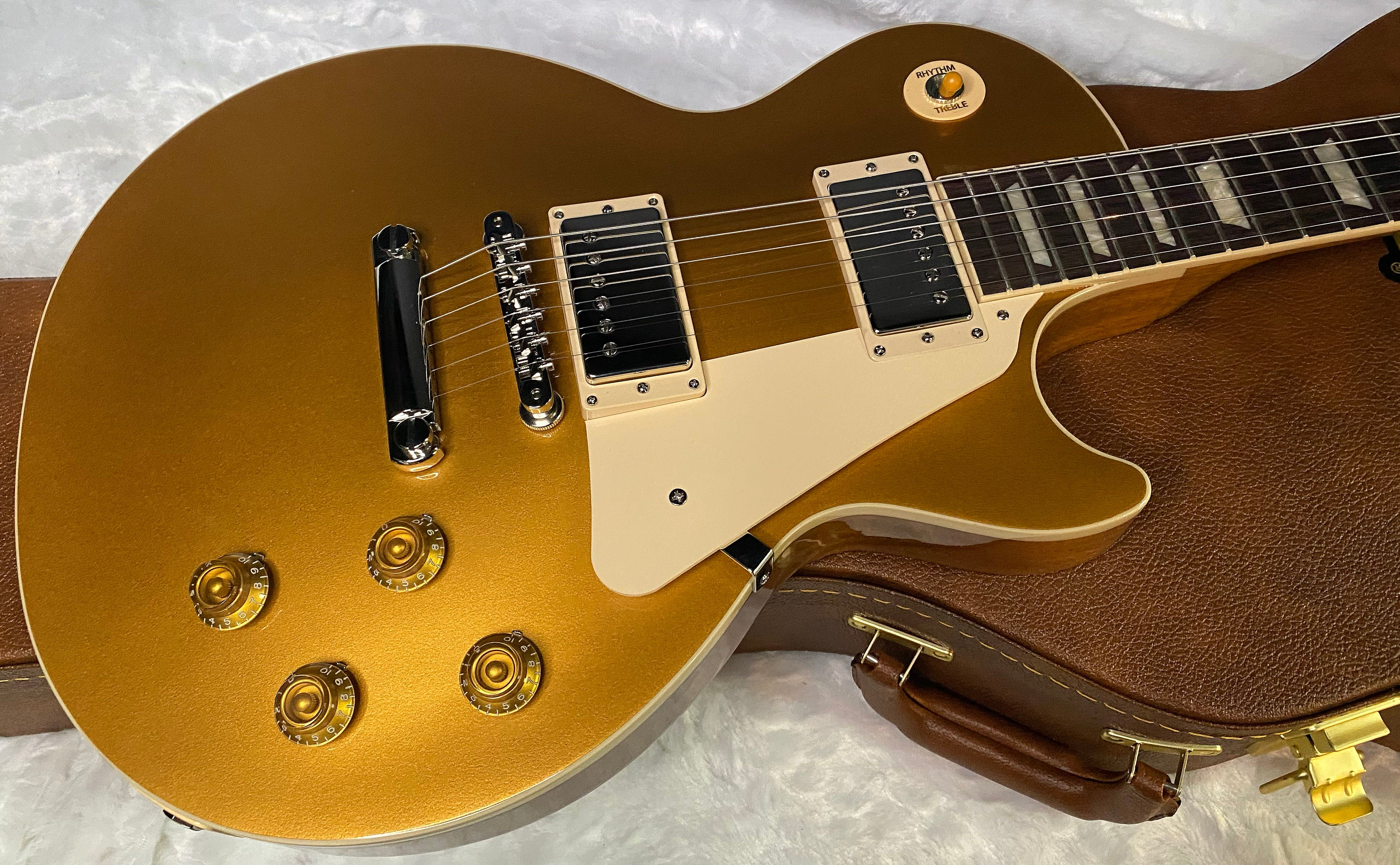 NEW ! Gibson Les Paul 50's Standard Gold Top - Authorized Dealer - 9.7 lbs - G07003