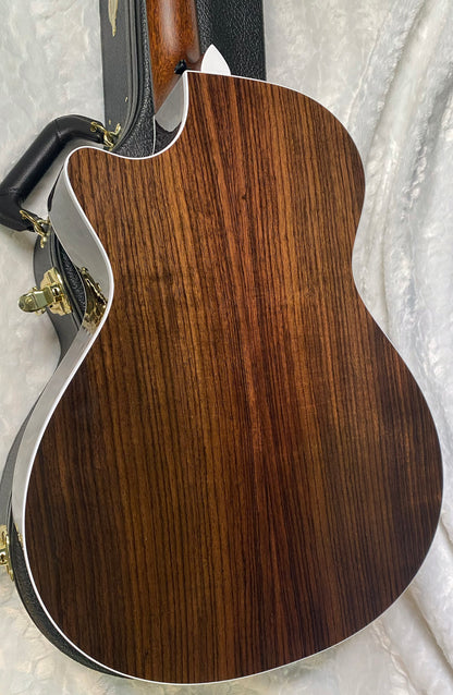 NEW! Taylor 412ce V-Class Acoustic-Electric Guitar - Natural - Authorized Dealer - 4.65 lbs - G06276