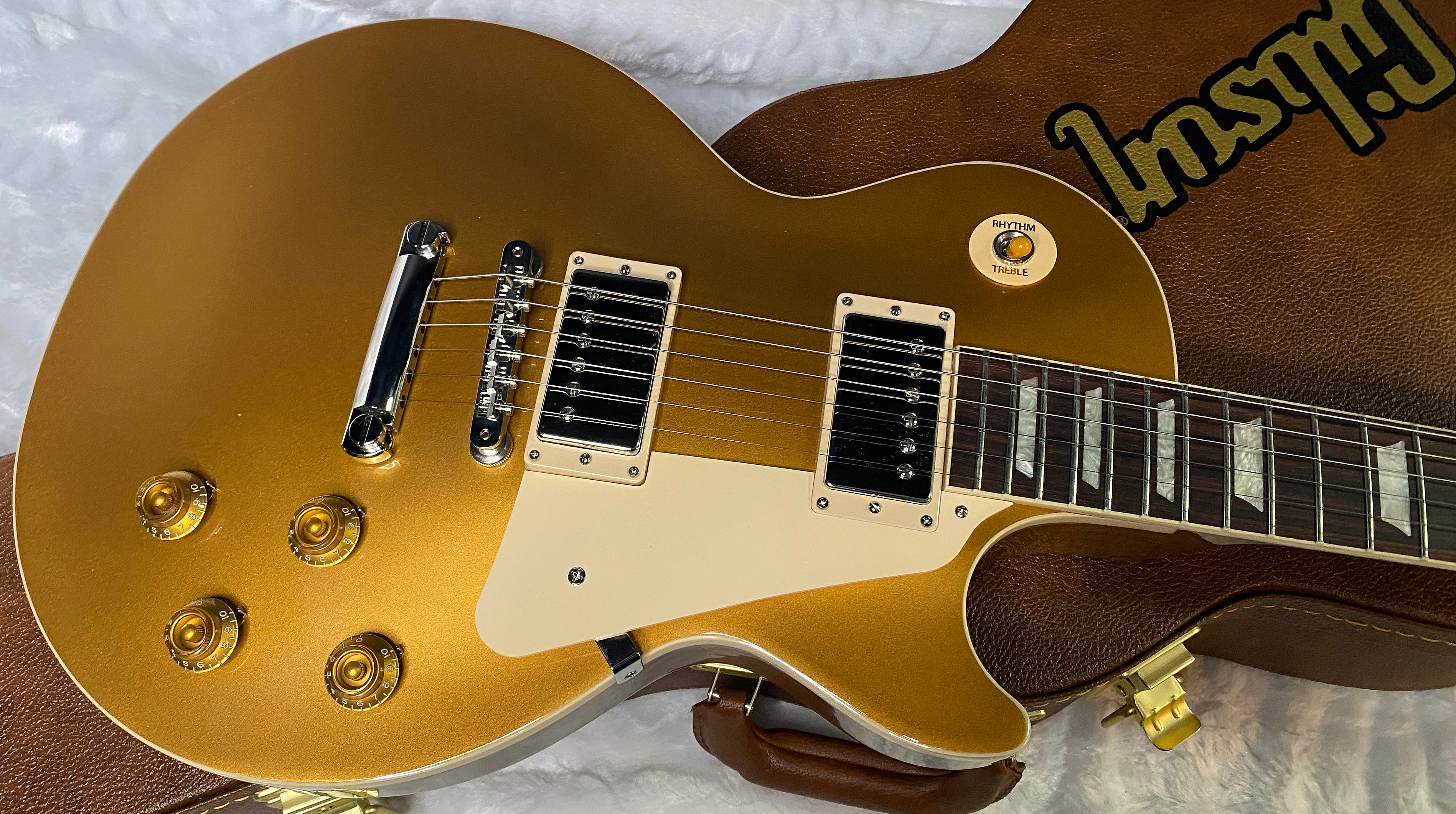 NEW ! Gibson Les Paul 50's Standard Gold Top - Authorized Dealer - 9.7 lbs - G07010