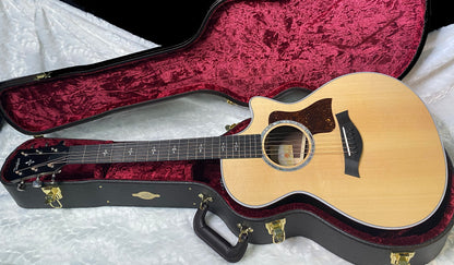 NEW! Taylor 412ce V-Class Acoustic-Electric Guitar - Natural - Authorized Dealer - 4.65 lbs - G06276