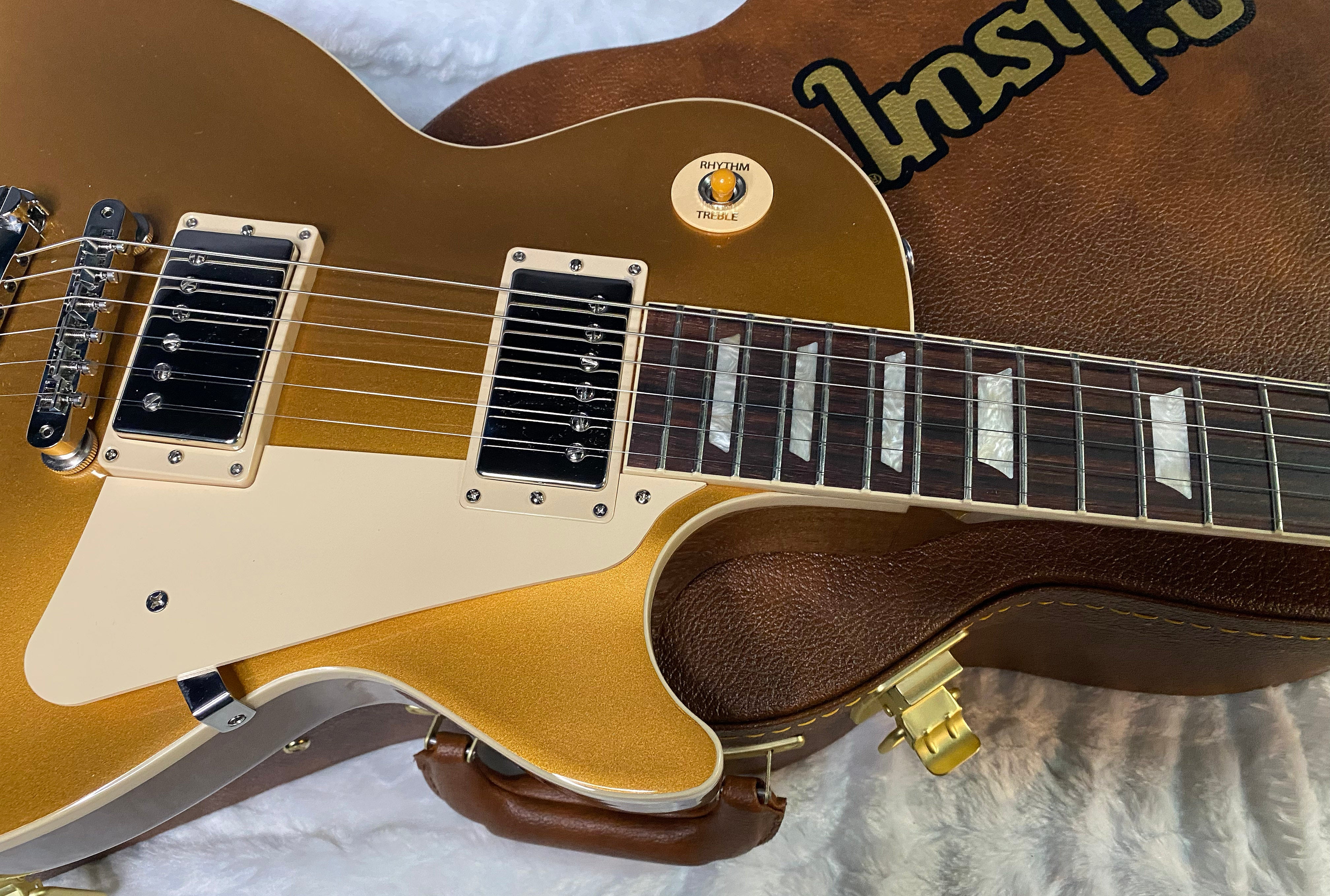NEW ! Gibson Les Paul 50's Standard Gold Top - Authorized Dealer - 9.7 lbs - G07010