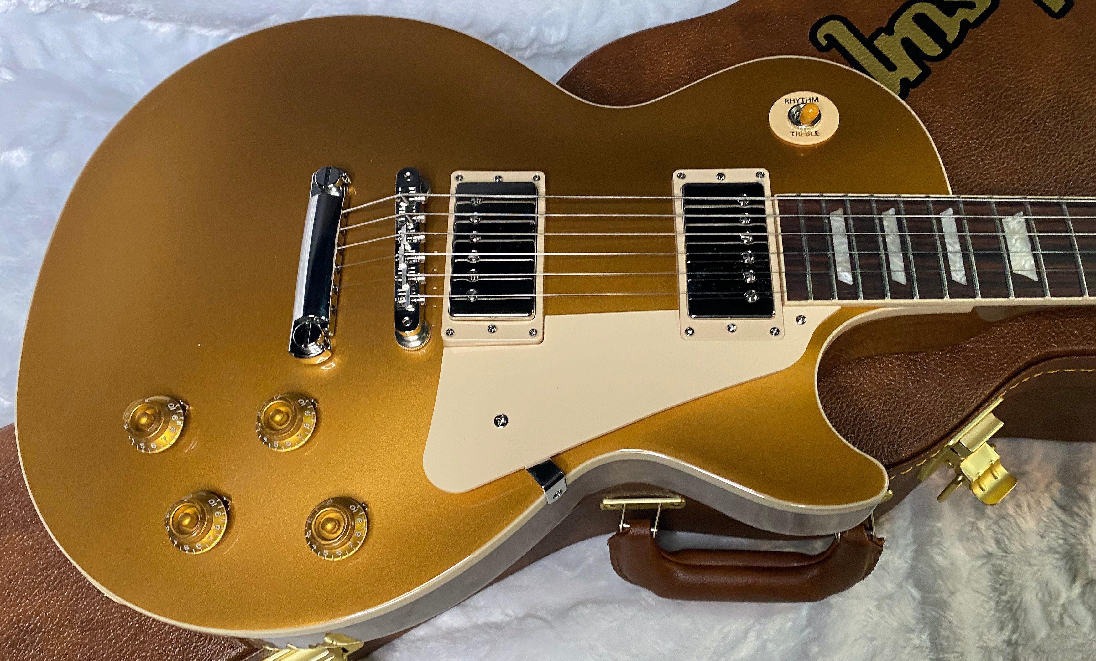 NEW ! Gibson Les Paul 50's Standard Gold Top - Authorized Dealer - 9.7 lbs - G07010