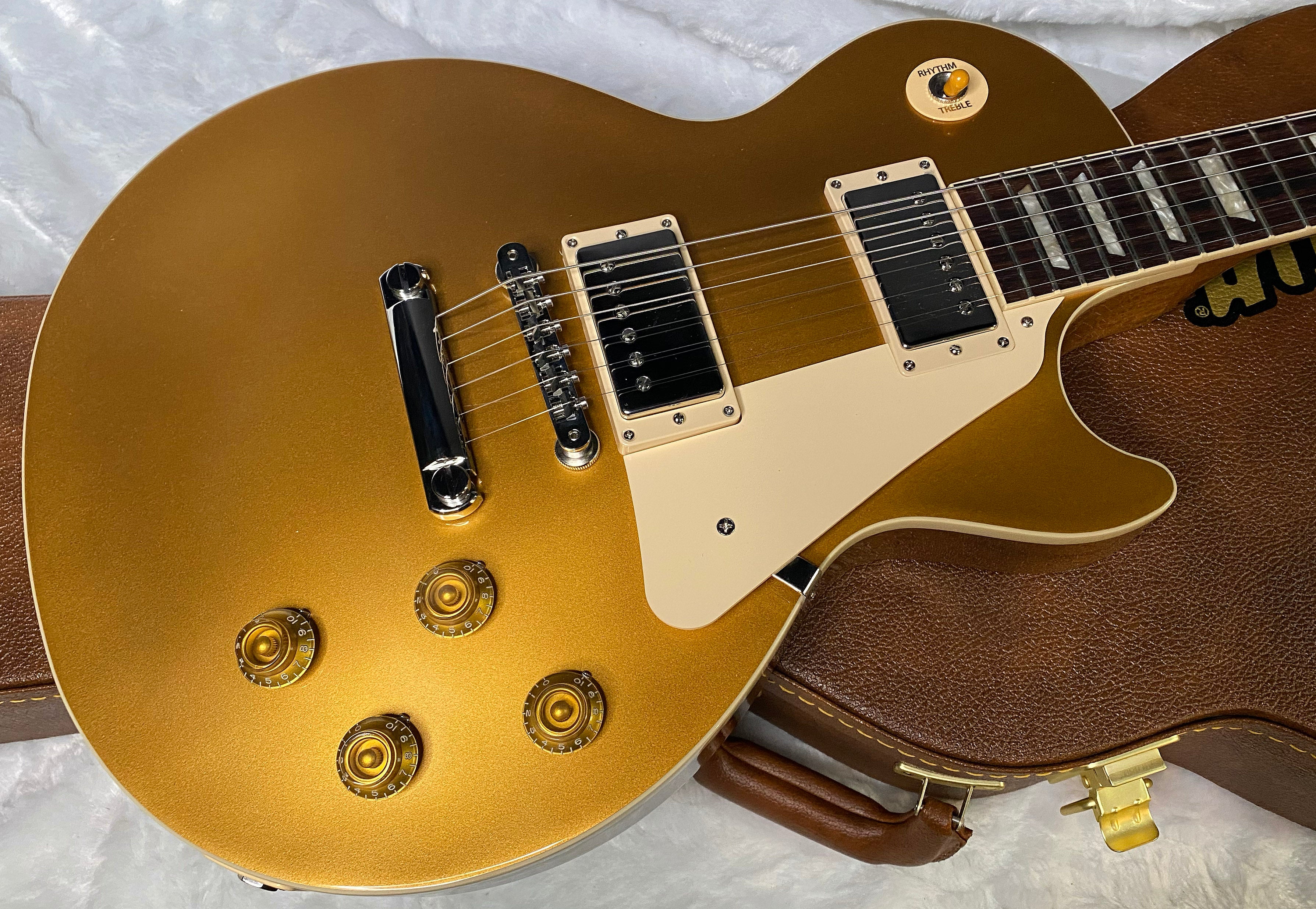 NEW ! Gibson Les Paul 50's Standard Gold Top - Authorized Dealer - 9.7 lbs - G07010