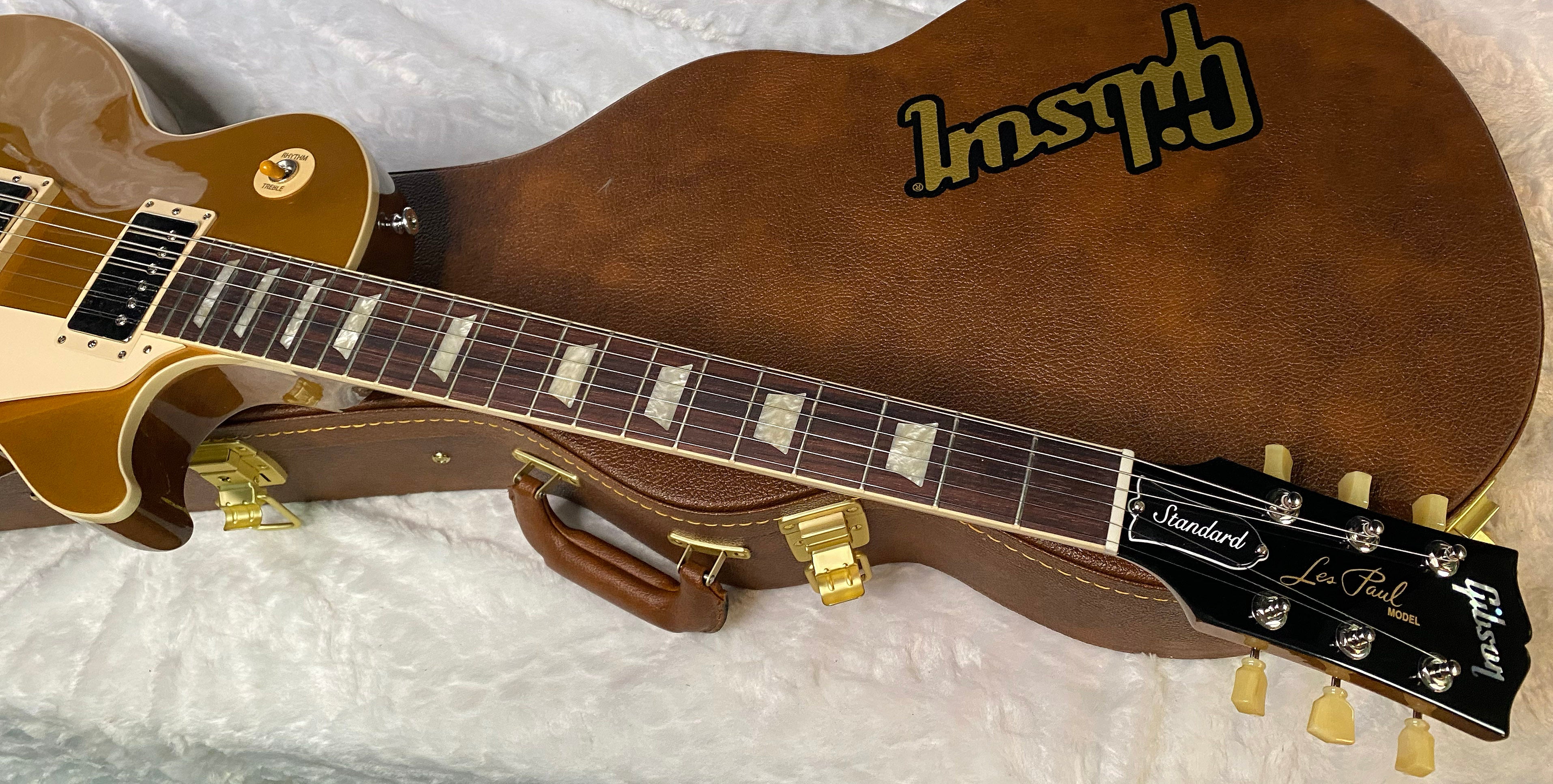 NEW ! Gibson Les Paul 50's Standard Gold Top - Authorized Dealer - 9.7 lbs - G07010