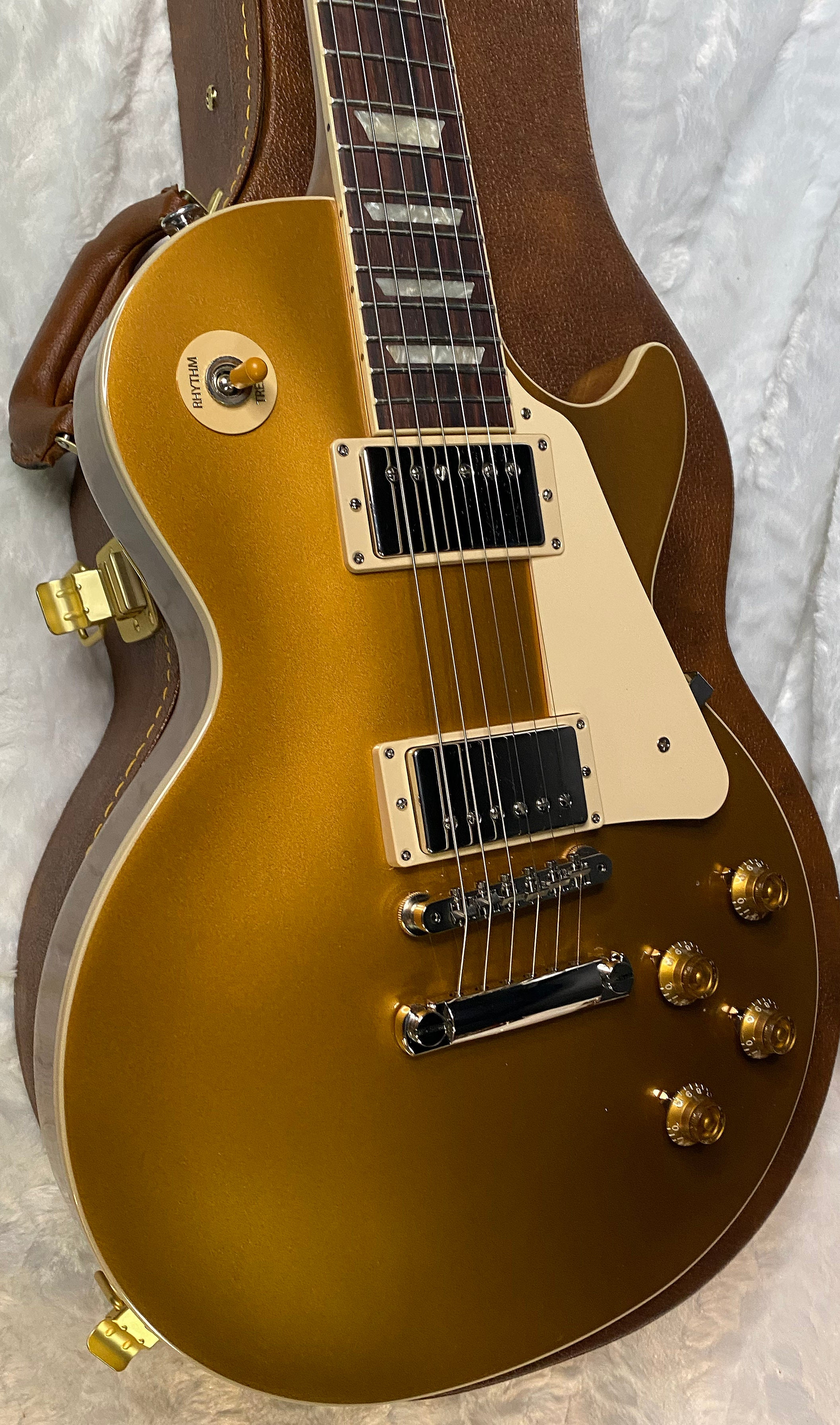 NEW ! Gibson Les Paul 50's Standard Gold Top - Authorized Dealer - 9.7 lbs - G07010