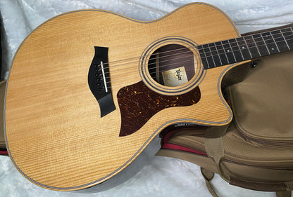 NEW! Taylor 414ce Studio Acoustic-Electric Guitar - Natural - 4.7lbs - Authorized Dealer - Serial # 2210235174