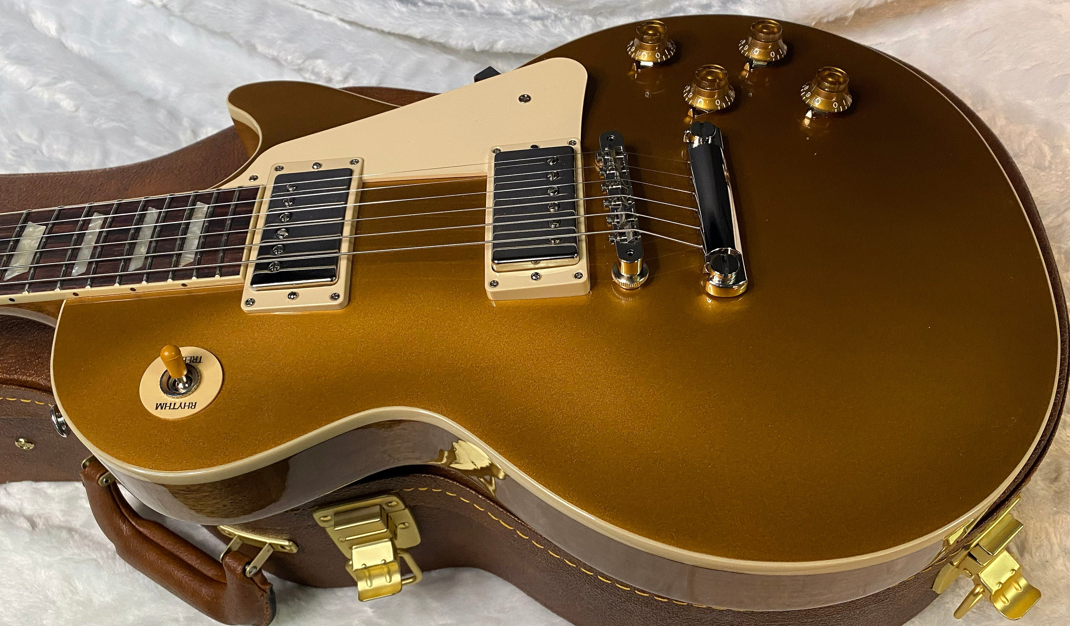 NEW ! Gibson Les Paul 50's Standard Gold Top - Authorized Dealer - 9.7 lbs - G07010