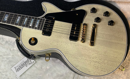 NEW ! Gibson Custom Shop Historic '54 Les Paul Custom Reissue Dealer Select - P-90's Staple Pick-Up - TV White - VOS - Authorized Dealer - Only 8.9 lbs - G07004