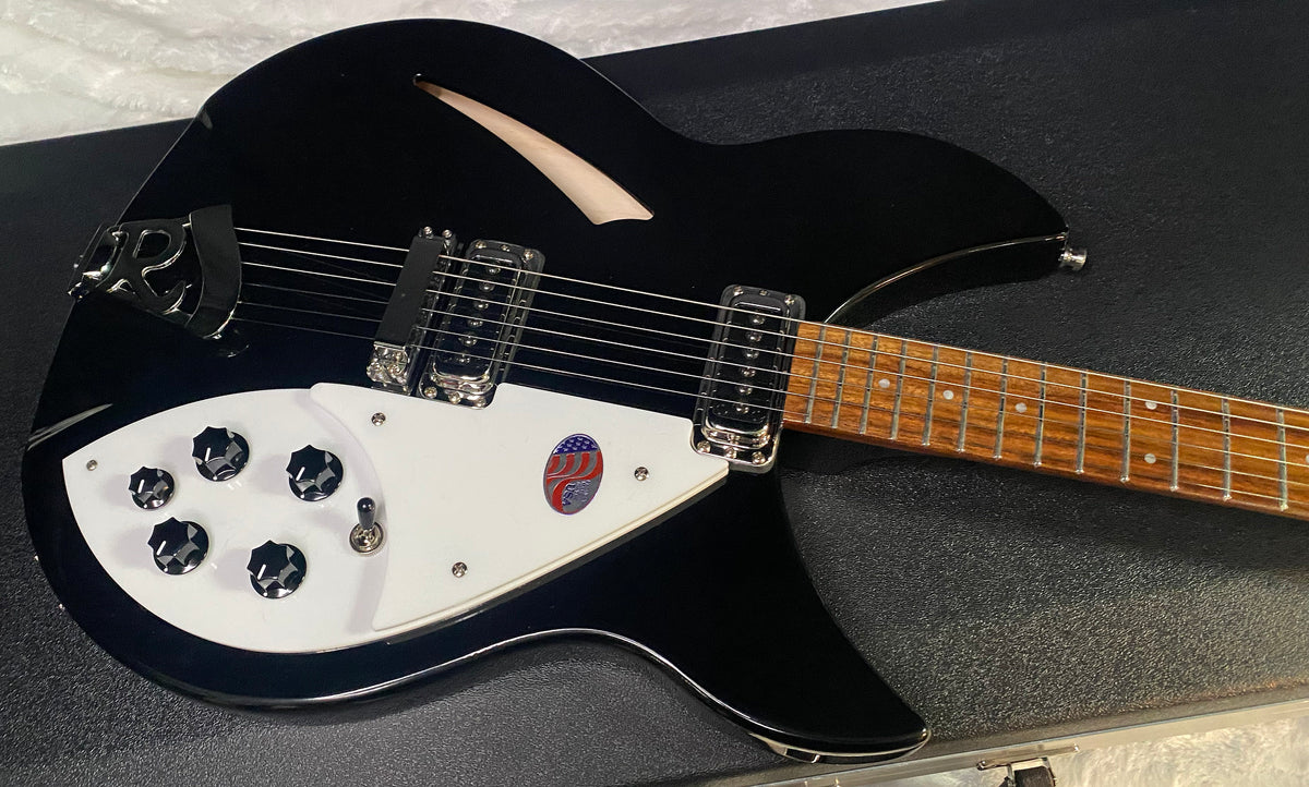 NEW! Rickenbacker 330 Jet Glo JG Jetglo - Semi Hollow Electric Guitar - Authorized Dealer - 7.65 lbs - G07736