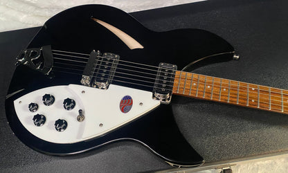 NEW! Rickenbacker 330 Jet Glo JG Jetglo - Semi Hollow Electric Guitar - Authorized Dealer - 7.65 lbs - G07736