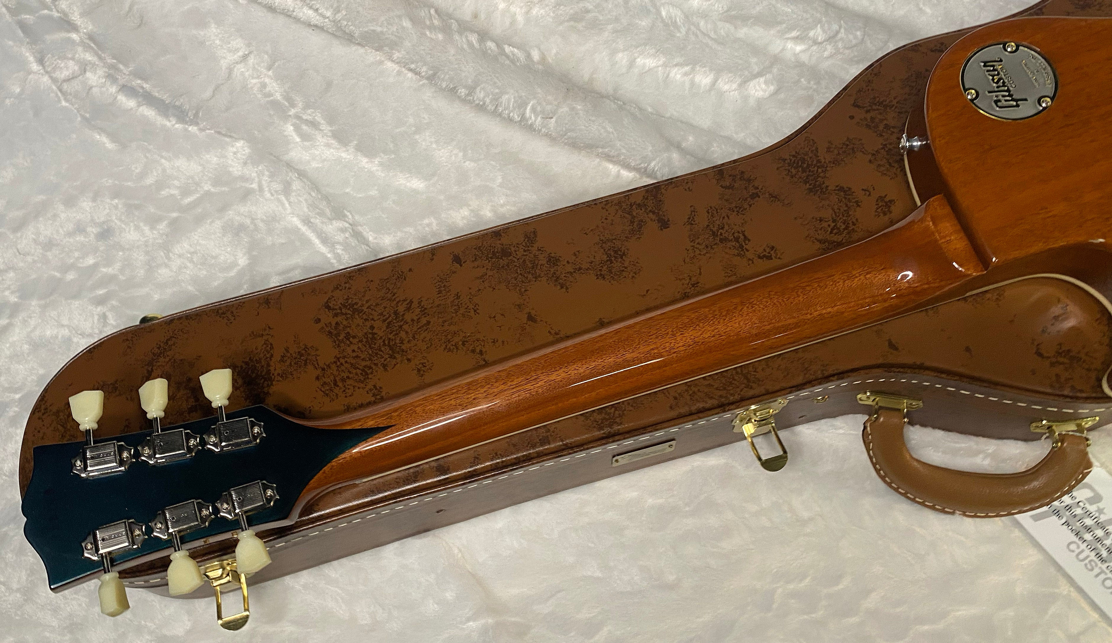 NEW Gibson Custom "Greatest Hits: Volume II Collection" 1957 Les Paul Reissue - Hemisphere Shift Top Gloss - Authorized Dealer - Only 8.4 lbs G06345