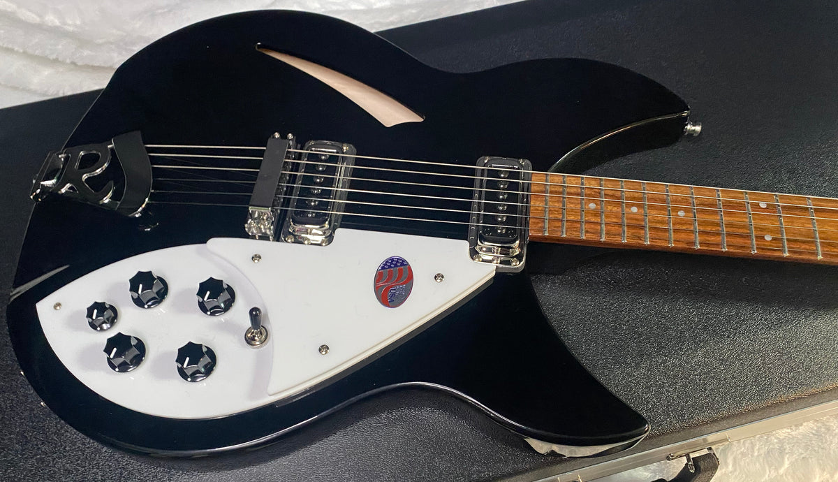 NEW! Rickenbacker 330 Jet Glo JG Jetglo - Semi Hollow Electric Guitar - Authorized Dealer - 7.65 lbs - G07736
