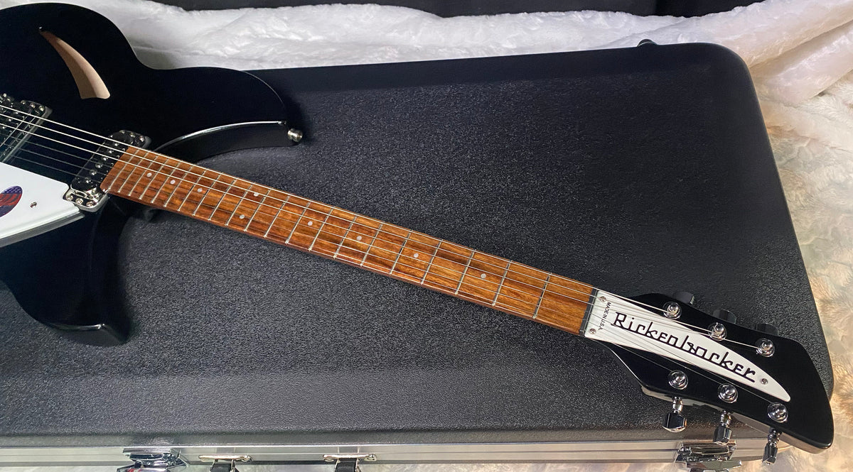 NEW! Rickenbacker 330 Jet Glo JG Jetglo - Semi Hollow Electric Guitar - Authorized Dealer - 7.65 lbs - G07736
