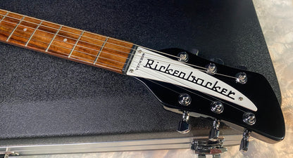 NEW! Rickenbacker 330 Jet Glo JG Jetglo - Semi Hollow Electric Guitar - Authorized Dealer - 7.65 lbs - G07736