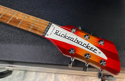 NEW! Rickenbacker 330 Fire Glo FG Fireglo - Semi Hollow Electric Guitar - Authorized Dealer - 7.55lbs - G07731