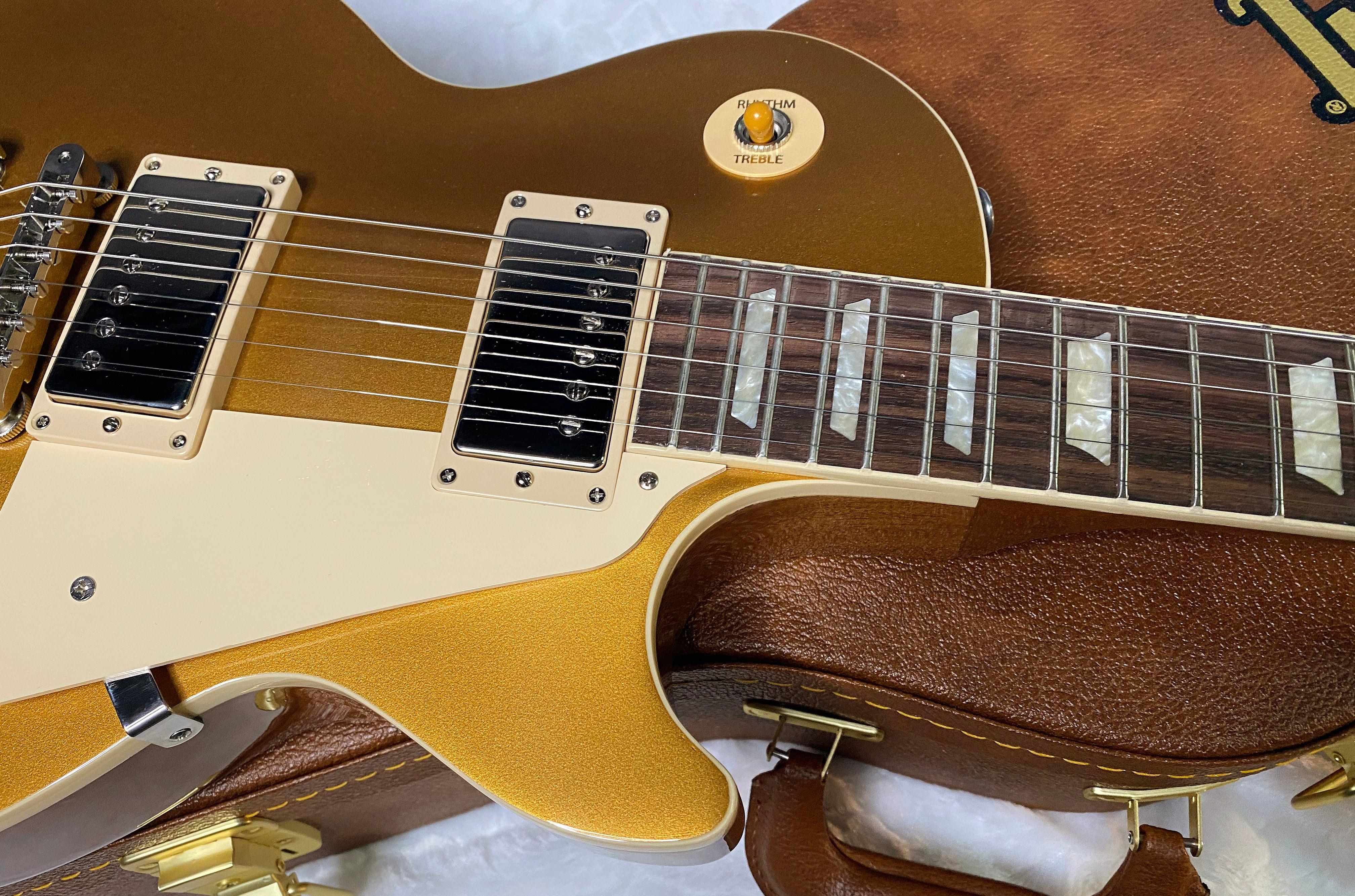 NEW ! Gibson Les Paul 50's Standard Gold Top - Authorized Dealer - 9.5 lbs - G06326