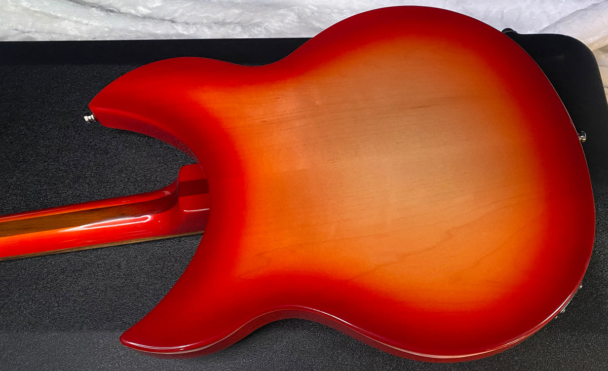 NEW! Rickenbacker 330 Fire Glo FG Fireglo - Semi Hollow Electric Guitar - Authorized Dealer - 7.55lbs - G07731