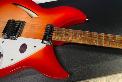 NEW! Rickenbacker 330 Fire Glo FG Fireglo - Semi Hollow Electric Guitar - Authorized Dealer - 7.5 lbs - G07729
