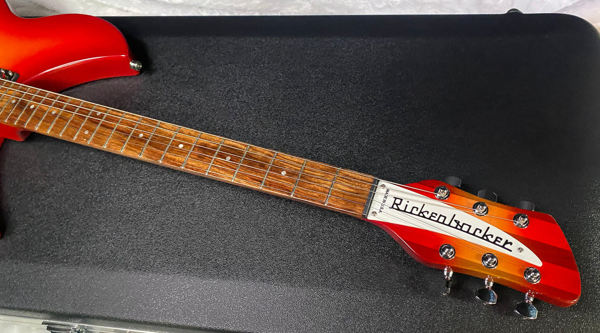 NEW! Rickenbacker 330 Fire Glo FG Fireglo - Semi Hollow Electric Guitar - Authorized Dealer - 7.5 lbs - G07729