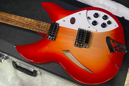 NEW! Rickenbacker 330 Fire Glo FG Fireglo - Semi Hollow Electric Guitar - Authorized Dealer - 7.5 lbs - G07729