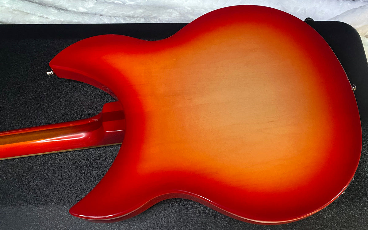 NEW! Rickenbacker 330 Fire Glo FG Fireglo - Semi Hollow Electric Guitar - Authorized Dealer - 7.5 lbs - G07729