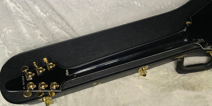 NEW! Gibson Custom Shop Flying V Custom - Cobra Black Curly Flame Top - Authorized Dealer - Ultra RARE! 7.1 lbs - G07007