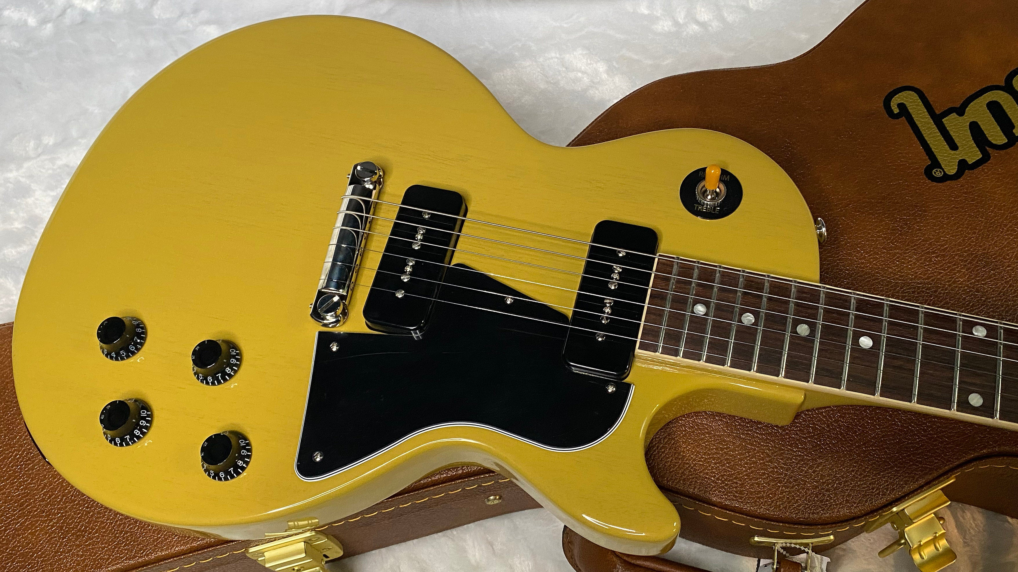 【羅生門】LesPaulSpecialDoubleCutTV Yellow NEW ! Gibson Les Paul Special TV Yellow - 7.4 lbs - Authorized