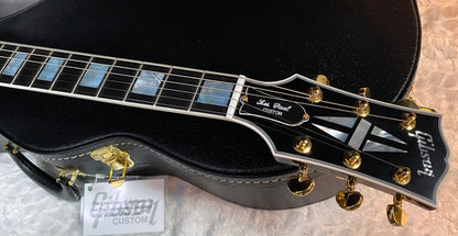 NEW! Gibson Les Paul Custom - Dealer Select - P90 Pick-Ups - VOS Ebony Finish - Custom Shop M2M - Authorized Dealer - 9.7 lbs - G07008