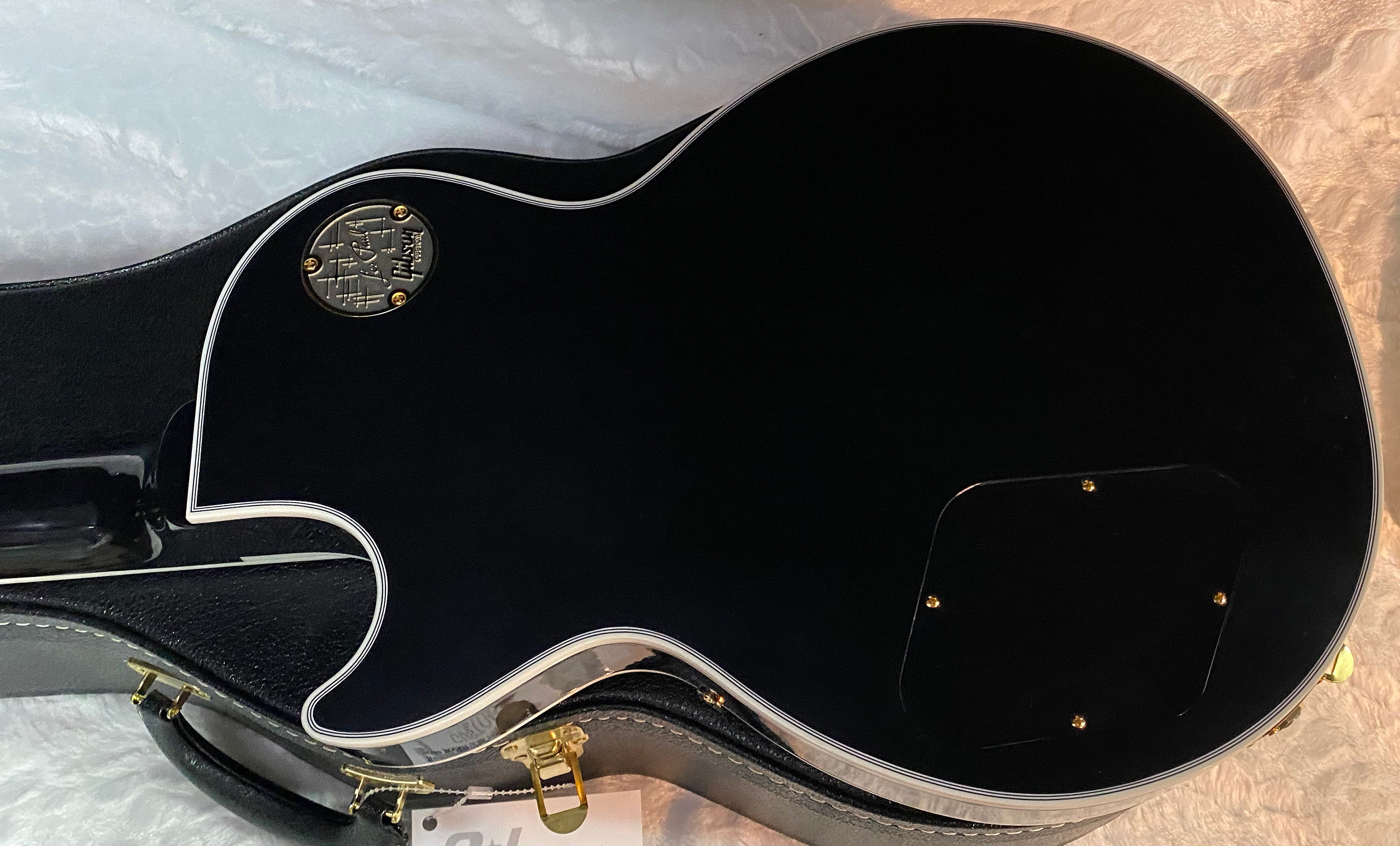 NEW! Gibson Les Paul Custom - Dealer Select - P90 Pick-Ups - VOS Ebony Finish - Custom Shop M2M - Authorized Dealer - 9.7 lbs - G07008