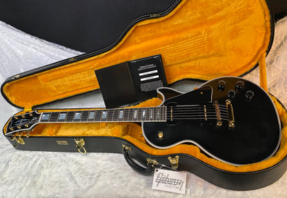 NEW! Gibson Les Paul Custom - Dealer Select - P90 Pick-Ups - VOS Ebony Finish - Custom Shop M2M - Authorized Dealer - 9.7 lbs - G07008