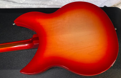 NEW! Rickenbacker 330 Fire Glo FG Fireglo - Semi Hollow Electric Guitar - Authorized Dealer - 7.65 lbs - G07726