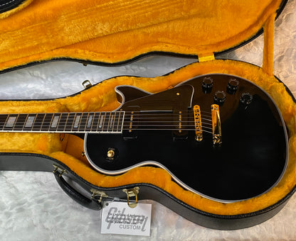 NEW! Gibson Les Paul Custom - Dealer Select - P90 Pick-Ups - VOS Ebony Finish - Custom Shop M2M - Authorized Dealer - 9.7 lbs - G07008