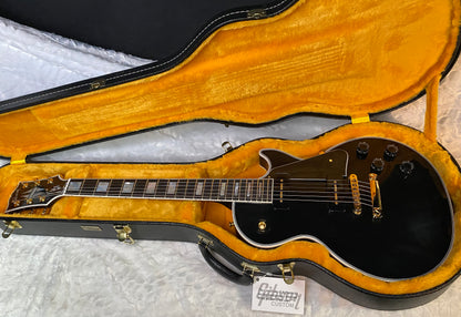 NEW! Gibson Les Paul Custom - Dealer Select - P90 Pick-Ups - VOS Ebony Finish - Custom Shop M2M - Authorized Dealer - 9.7 lbs - G07008